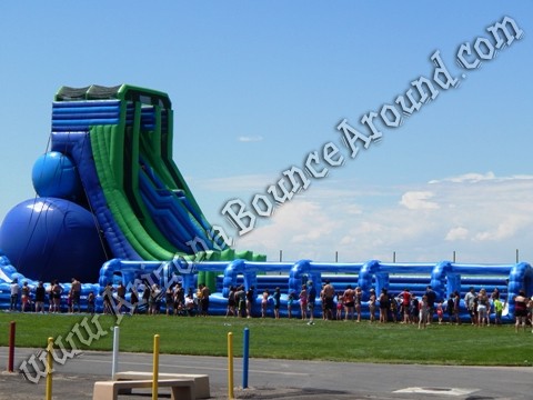 big dual lane water slide rentals Las Vegas Nevada